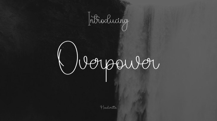 Overpower Font