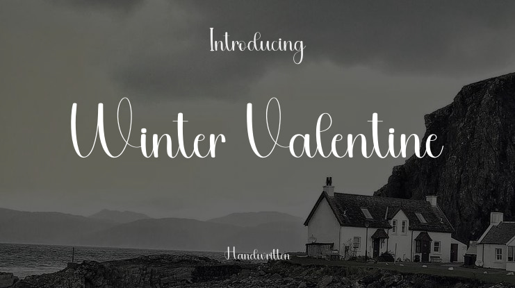 Winter Valentine Font