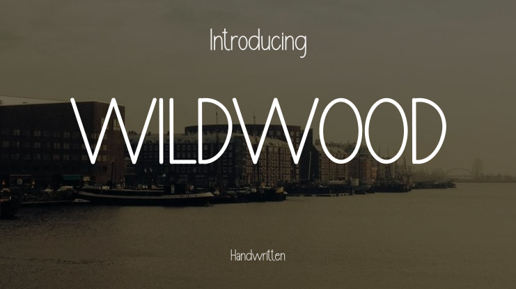 WILDWOOD Font