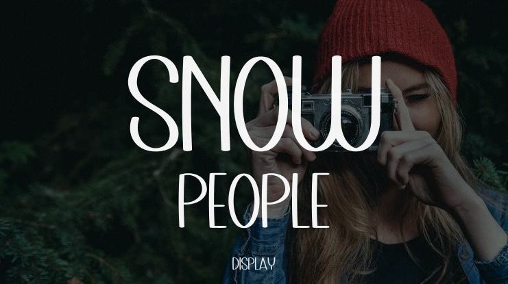 Snow People Font