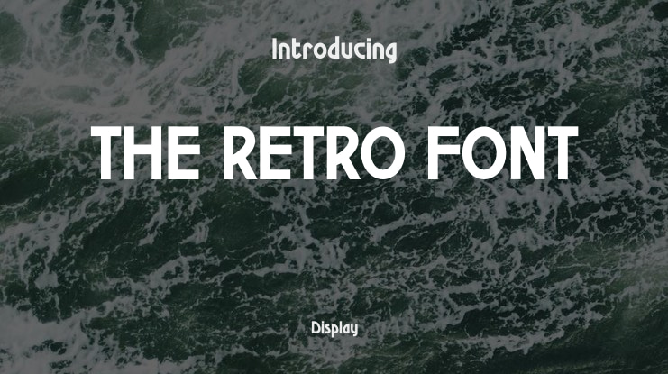 THE RETRO FONT