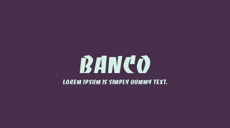 Banco Font