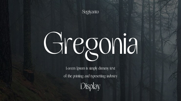 Gregonia Font