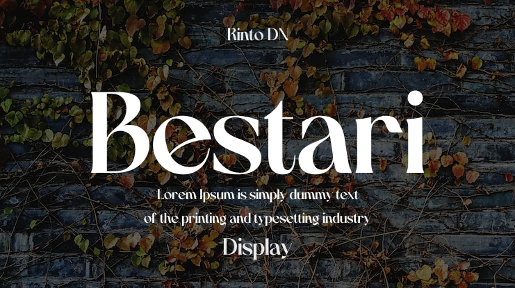Bestari Font