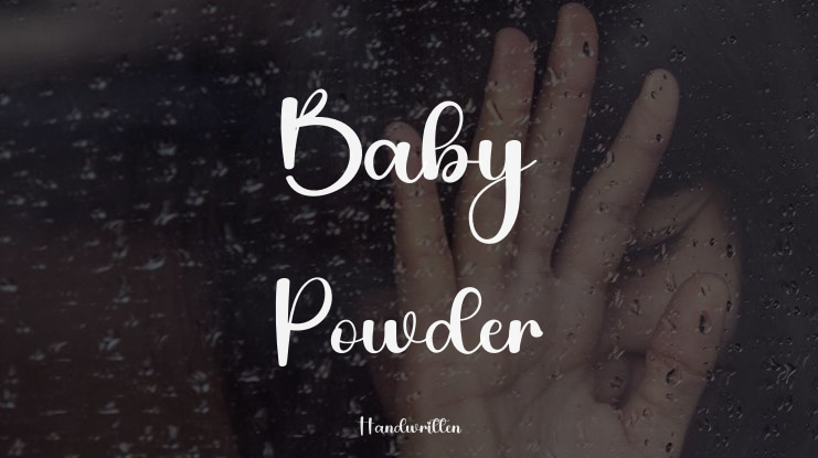 Baby Powder Font