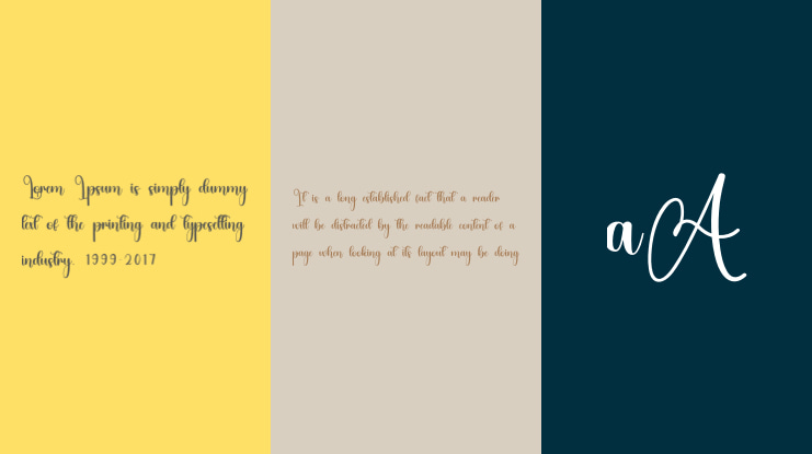 Eternal Signature Font