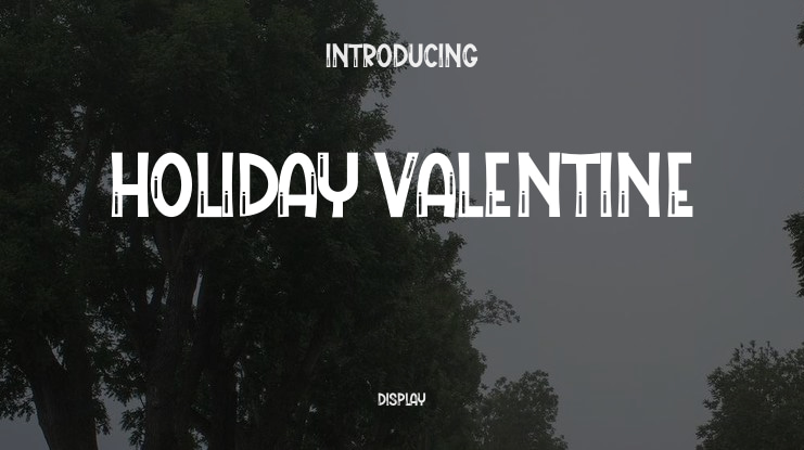 Holiday Valentine Font