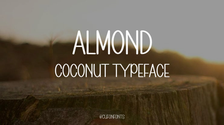 Almond Coconut Font
