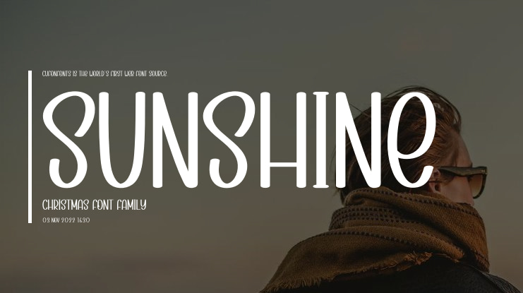 Sunshine Christmas Font