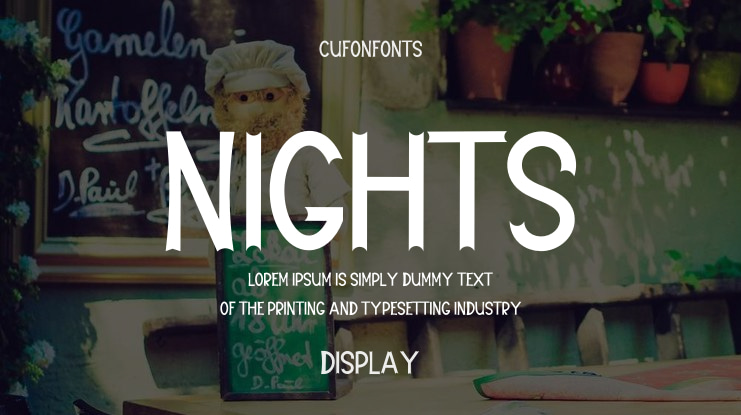 Nights Font