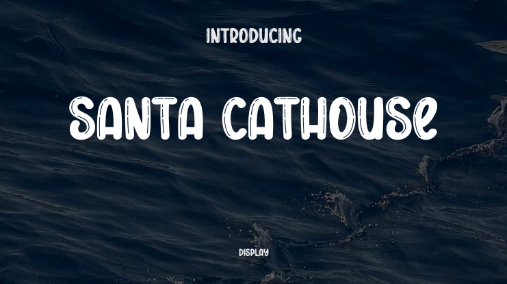 Santa Cathouse Font