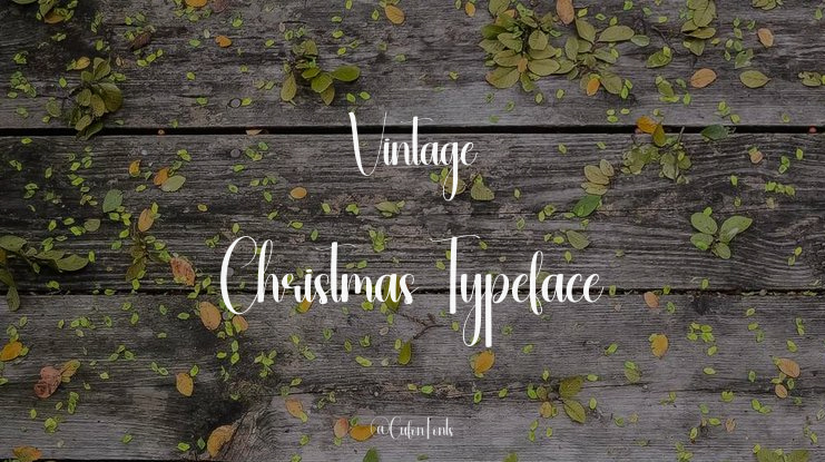 Vintage Christmas Font