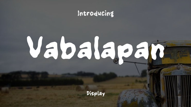 Vabalapan Font