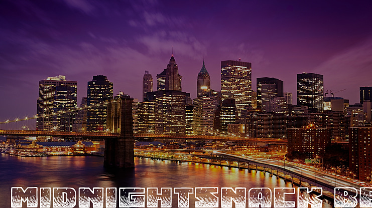 Midnight Snack BB Font