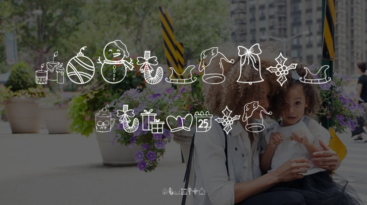 Christmas Dingbat Font