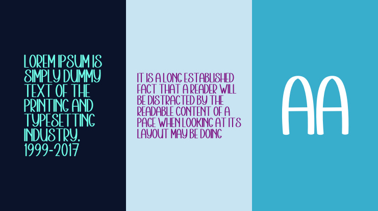 Opening Designer Font