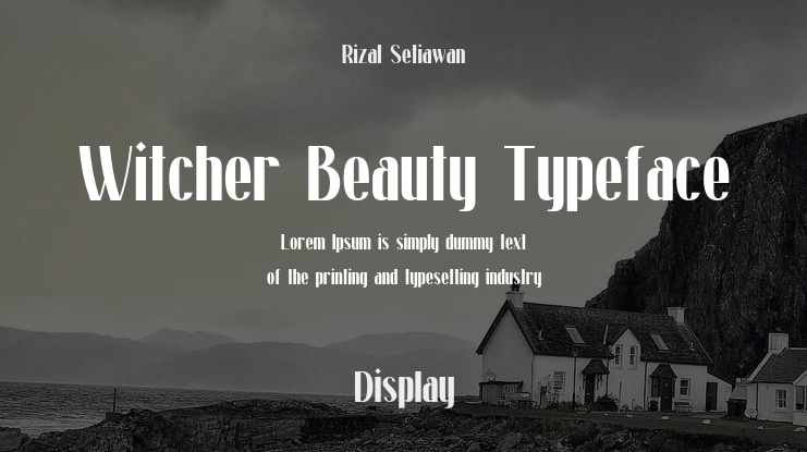 Witcher Beauty Typeface Font