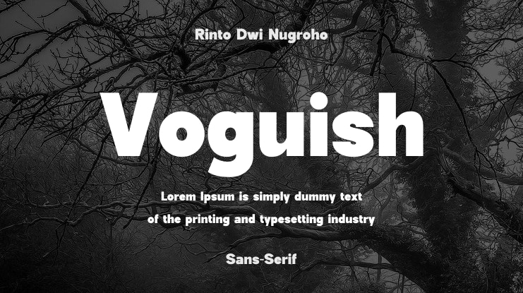 Voguish Font