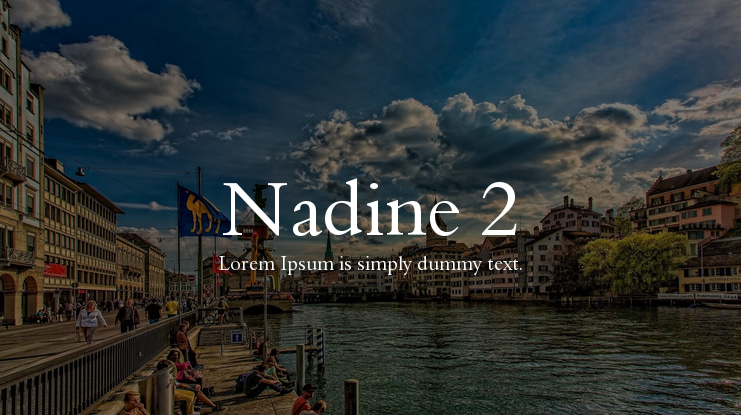 Nadine 2 Font Family