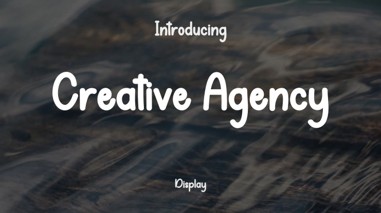 Creative Agency Font