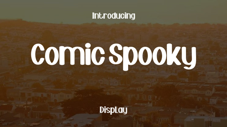 Comic Spooky Font