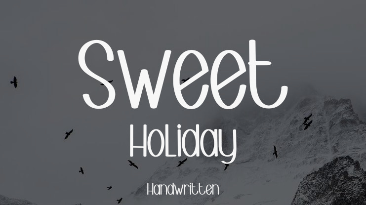 Sweet  Holiday Font