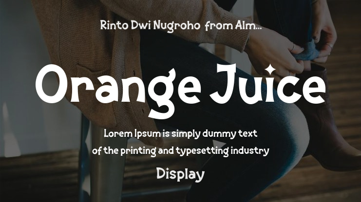 Orange Juice Font