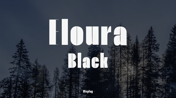 Eloura Black Font Family