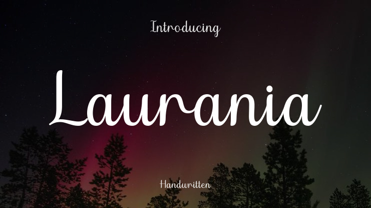 Laurania Font