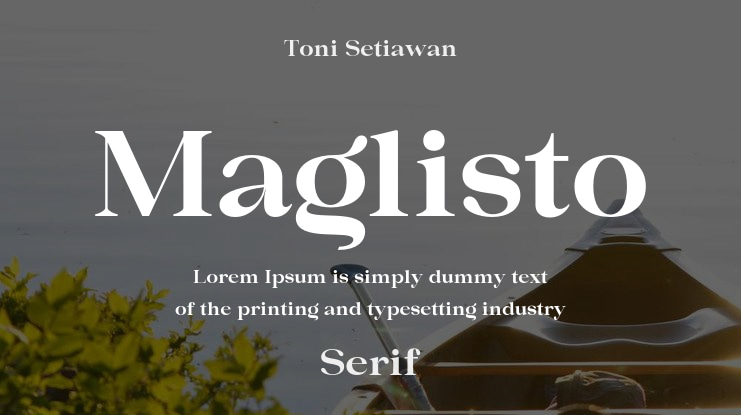 Maglisto Font