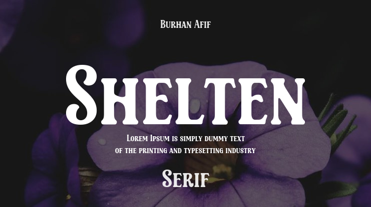 Shelten Font