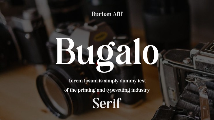 Bugalo Font
