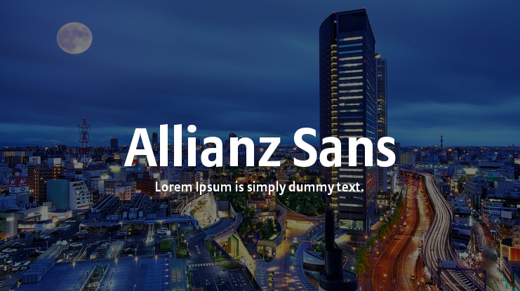 Allianz Sans Font Family