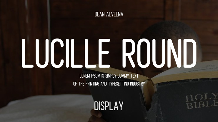Lucille Round Font