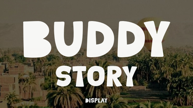 Buddy Story Font