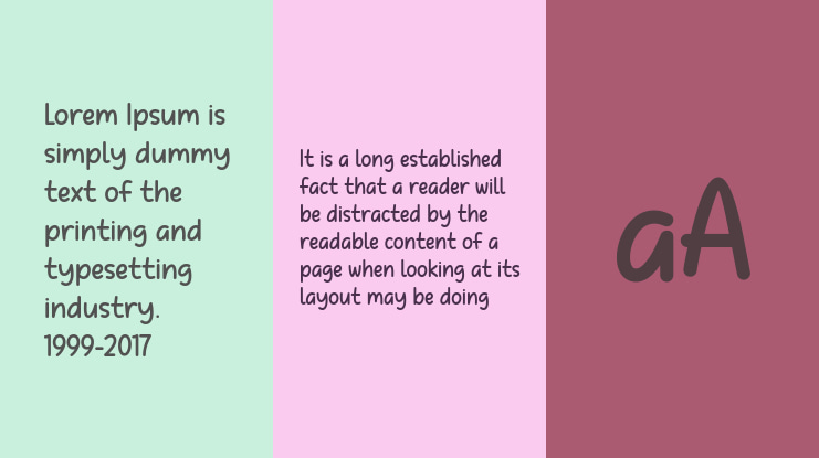 Wonderful Background Font