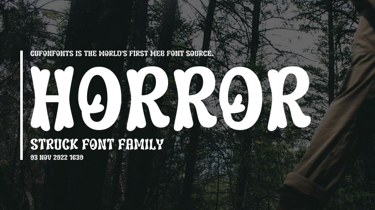 Horror Struck Font