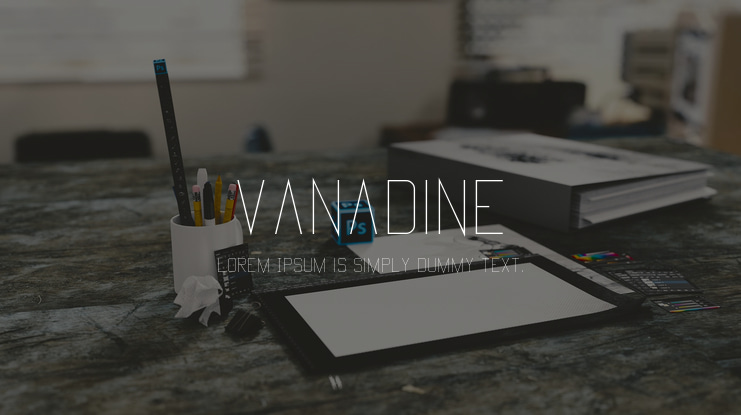 Vanadine Font