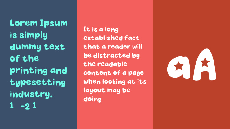 MGF Popstar Personal Use Font