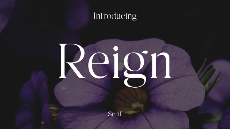 Reign Font