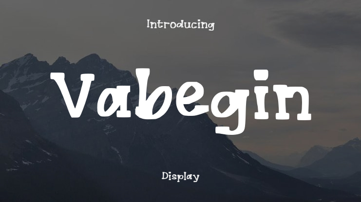 Vabegin Font
