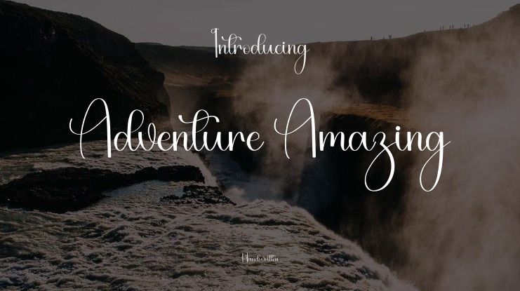 Adventure Amazing Font
