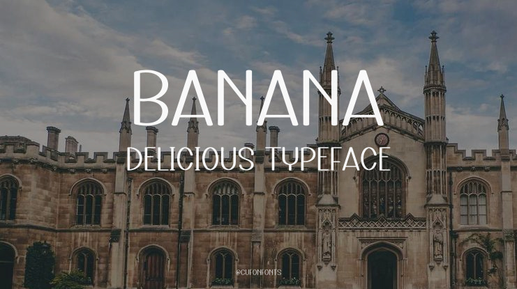 Banana Delicious Font