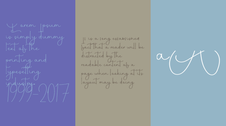 Festifal  Handmade Font