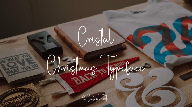 Cristal Christmas Font