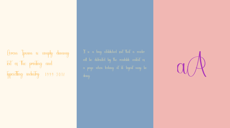 Beautiful Alphabet Font