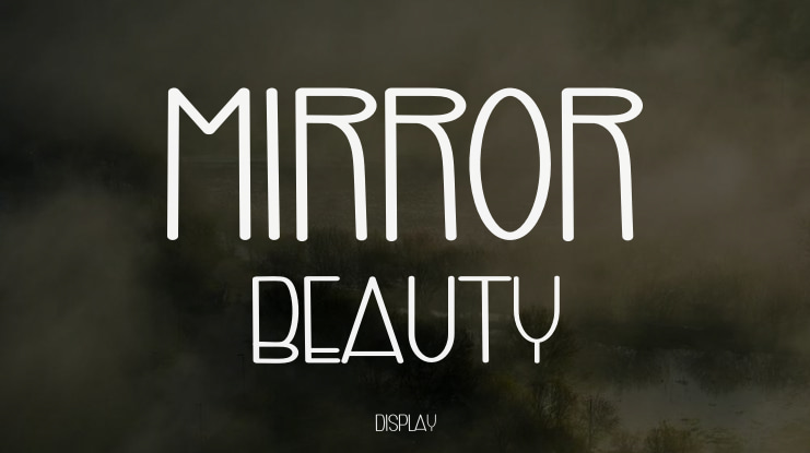 Mirror Beauty Font