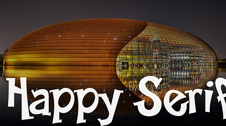 Happy Serif Font