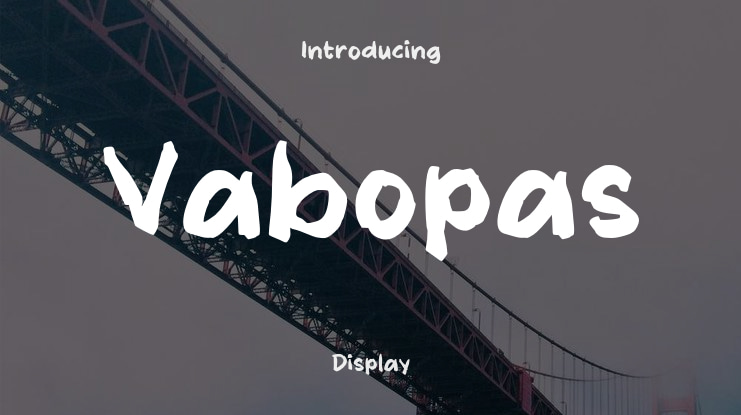 Vabopas Font