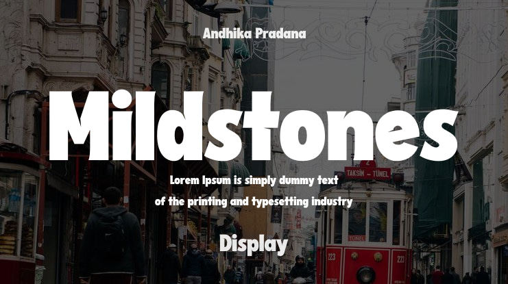 Mildstones Font